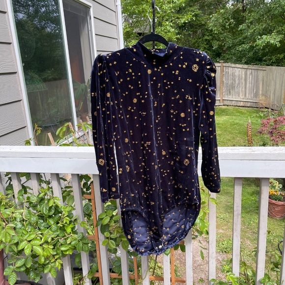 Samantha Pleet Celestial Velvet Body Suit - Picture 9 of 16